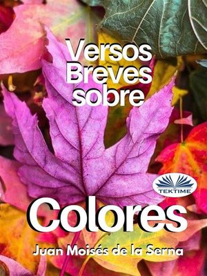 cover image of Versos Breves Sobre Colores